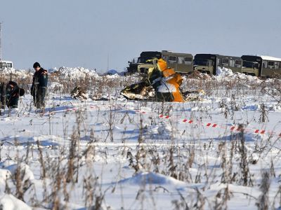 Поисковая операция МЧС после катастрофы. 12.2.18. Фото: ntv.ru